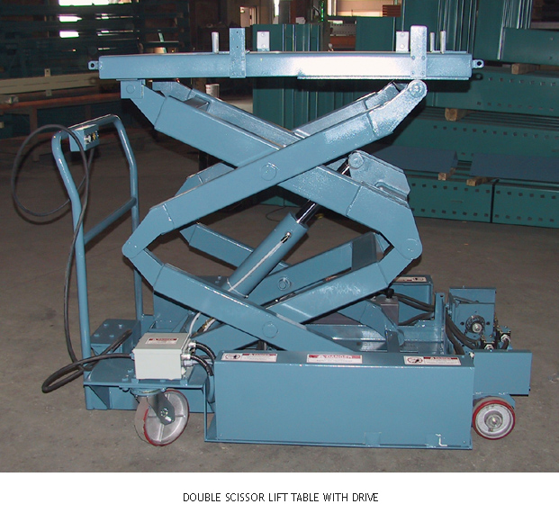 Double Scissor Lift Table with Drive