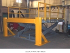 Scissor Lift with Safety Railing