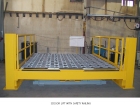 Scissor Lift with Safety Railing