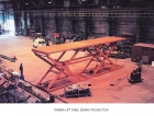 Tandem Lift Table During Production