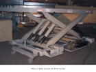 Triple Cylinder Scissor Lift with Castors