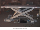 Triple Cylinder Scissor Lift with Castors